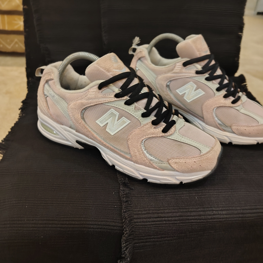 New Balance Pink and Gray Sneakers